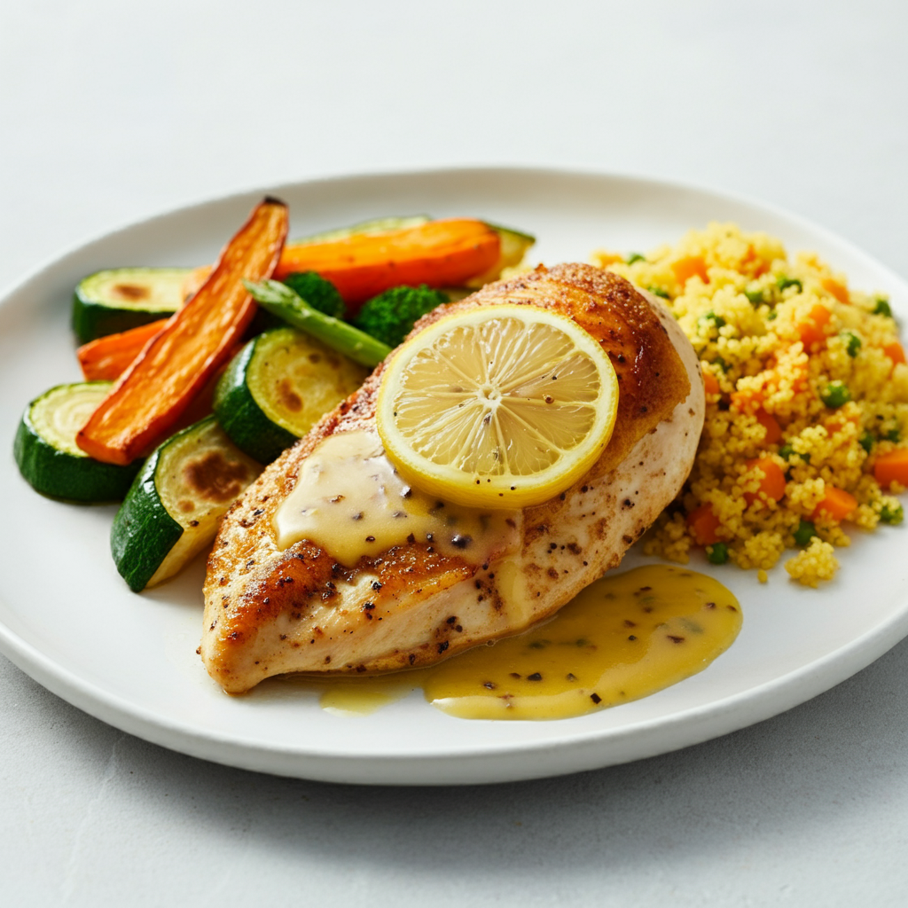 Lemon Pepper Chicken Entrée