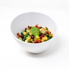 Charred Corn Salad with Chilli Lime Dressing 