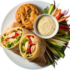 Chicken Salad Wrap Lunch Box 