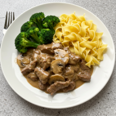 Classic Beef Stroganoff 