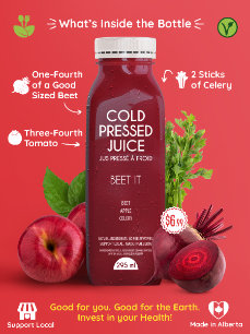 Cold Pressed Juice - Beet It 