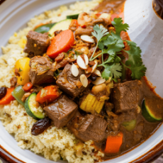 [Halal] Moroccan Beef Curry 