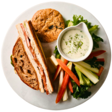 Ham Sandwich Lunch Box 