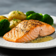 Lemon Caper Salmon 