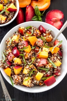 Summer Peach Salad 