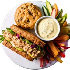 Tuna Salad Sandwich Lunch Box 